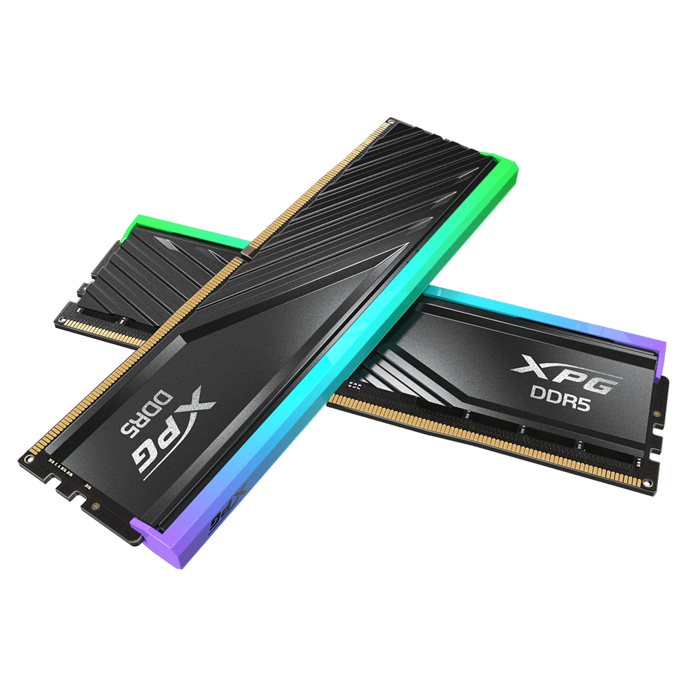 ADATA XPG Lancer 16GB DDR5 5200MHz (PC5-41600) CL38 1.25V ECC XMP 3.0 PMIC DIMM メモリ ブラック AX5U5200C3816G-CLABK ADATA XPG Lancer Blade 32GB Kit (2 x 16GB), DDR5, 5600MHz (PC5