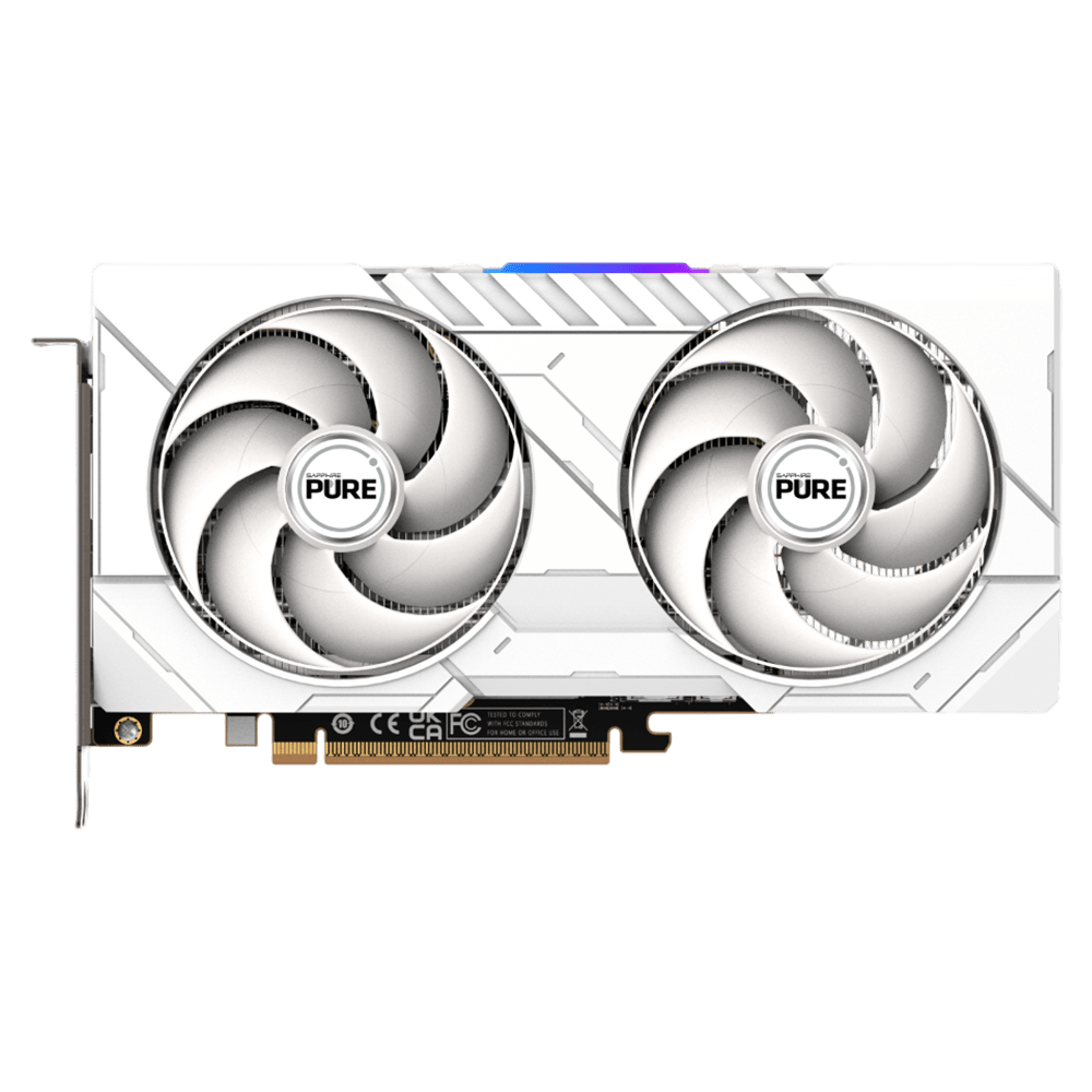 SAPPHIRE PURE RX 9060 XT OC 16GB (White) | MUSH-E