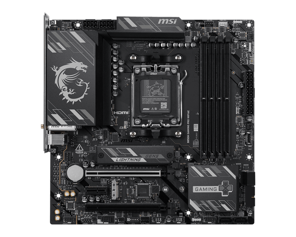MSI B850M GAMING PRO WiFi6E (AM5, Micro-ATX)