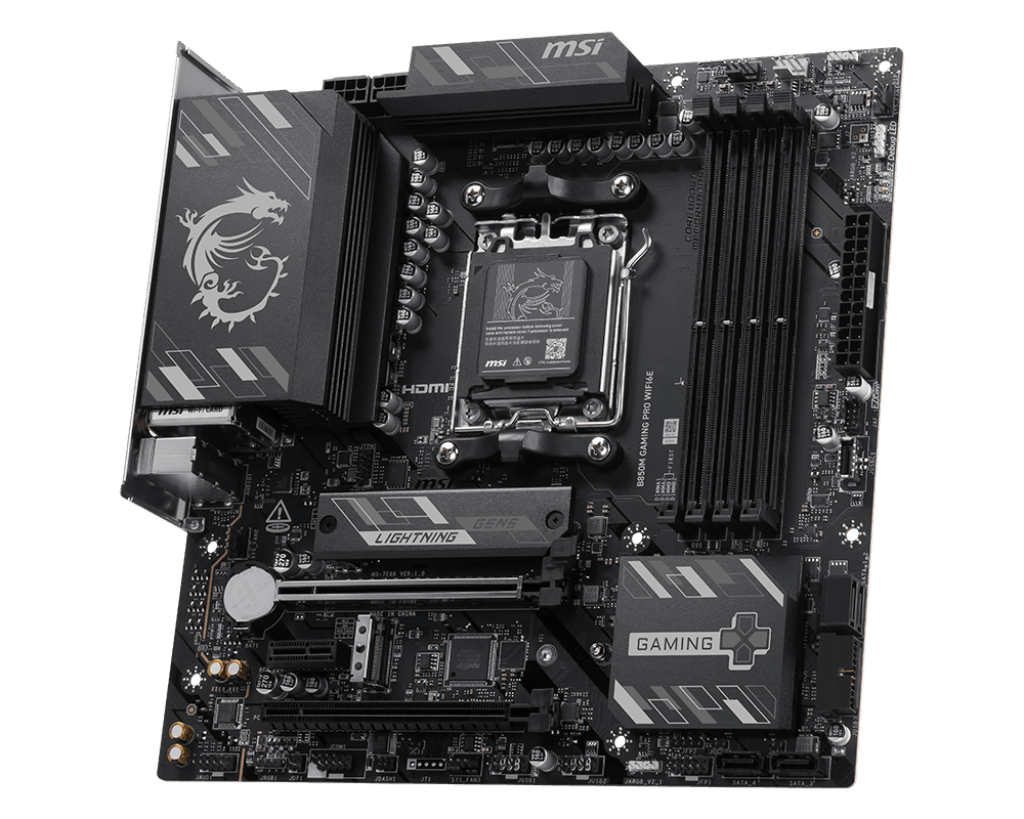 MSI B850M GAMING PRO WiFi6E (AM5, Micro-ATX)