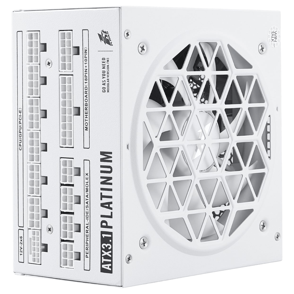 1STPLAYER NGDP 1000 Platinum (ATX 3.1 PCIe 5.1, White)