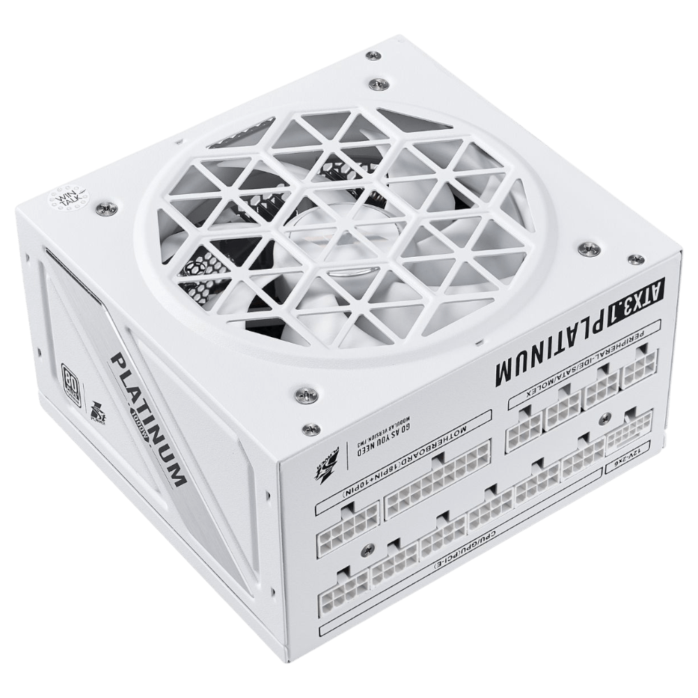 1STPLAYER NGDP 1000 Platinum (ATX 3.1 PCIe 5.1, White)