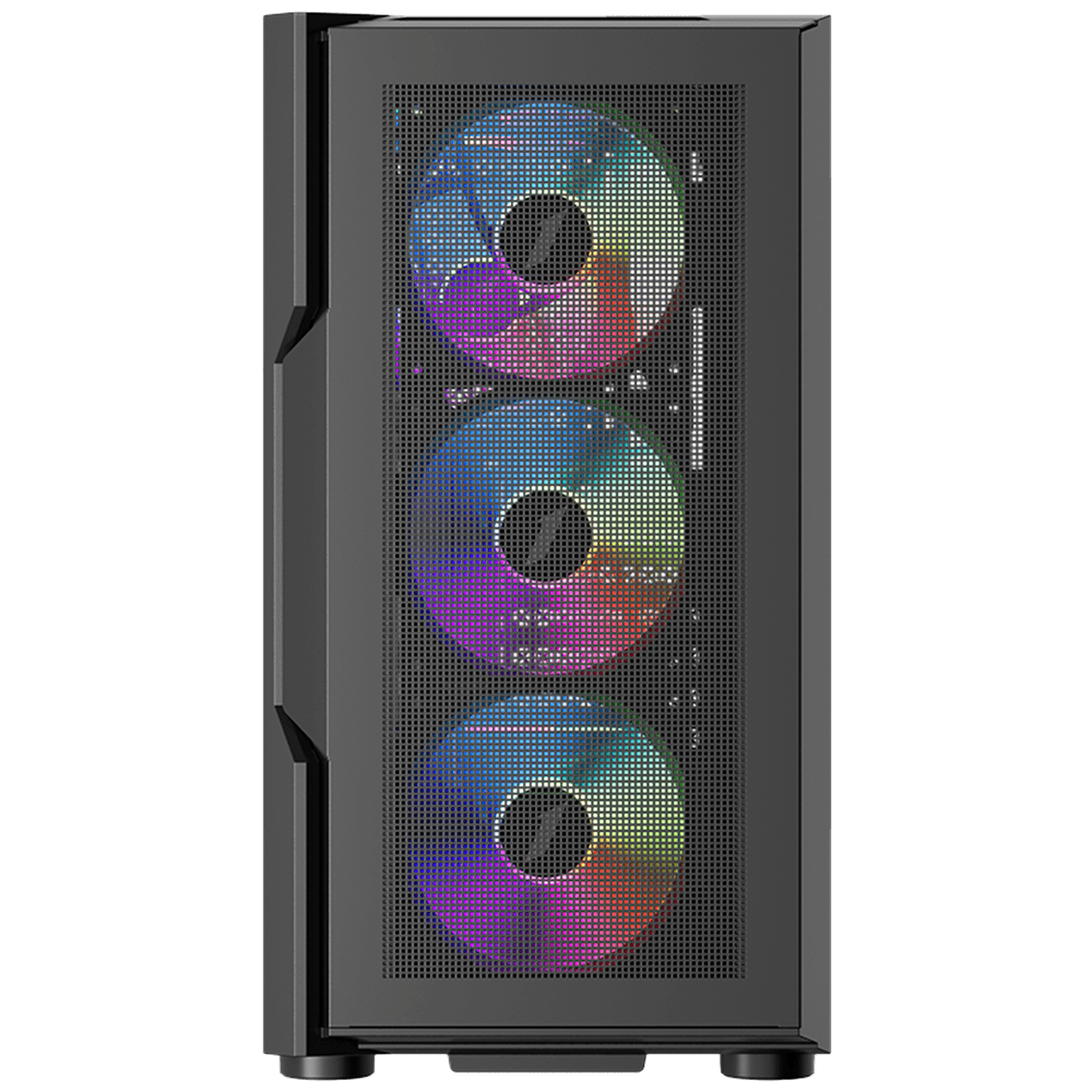 1STPLAYER T7-P Gaming Case Black (ATX, Top 240mm Radiator)