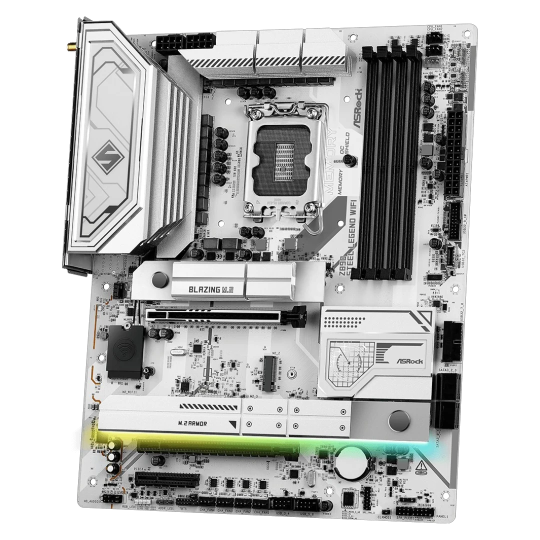 ASRock Z890 STEEL LEGEND WiFi7 White (ATX, LGA 1851)