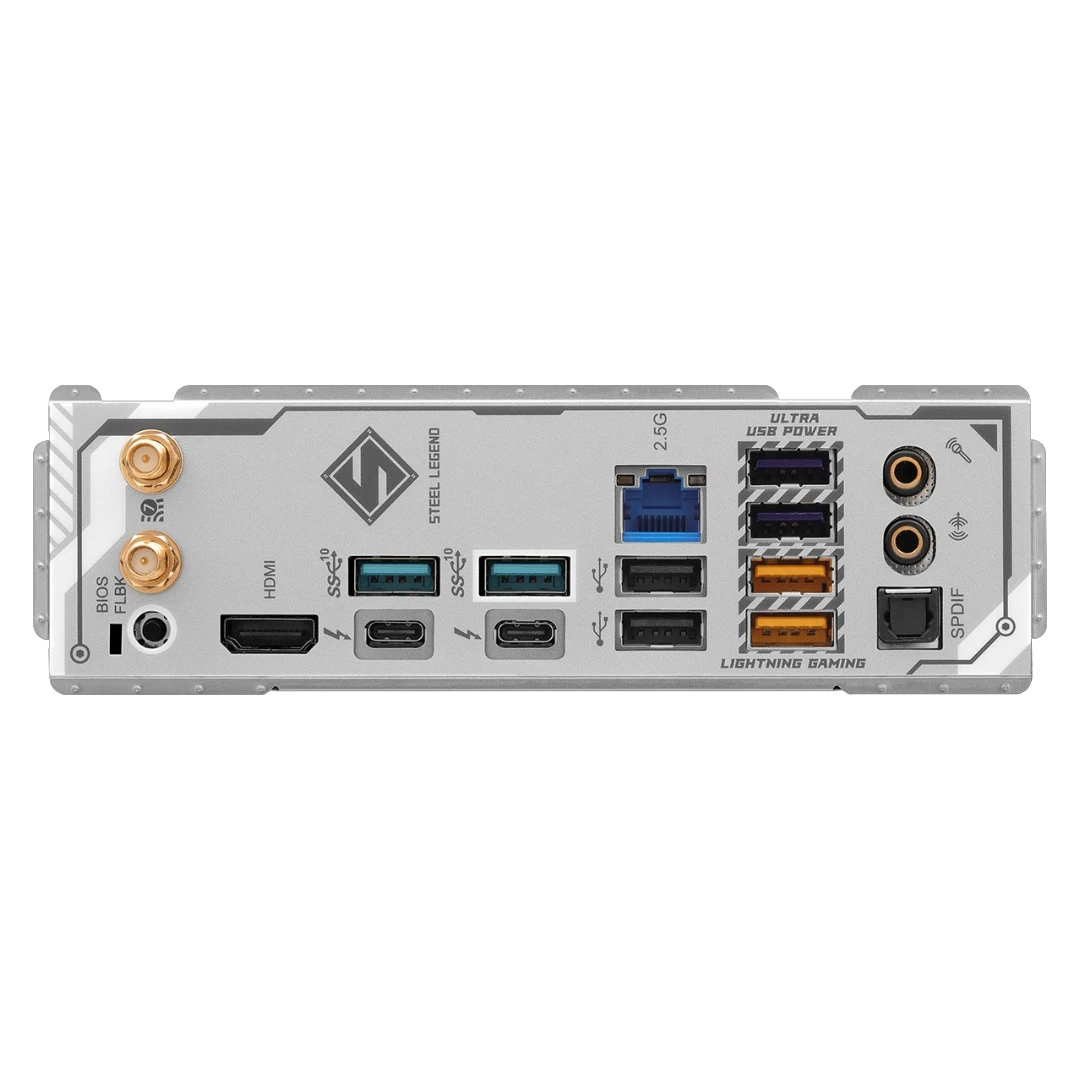 ASRock Z890 STEEL LEGEND WiFi7 White (ATX, LGA 1851)