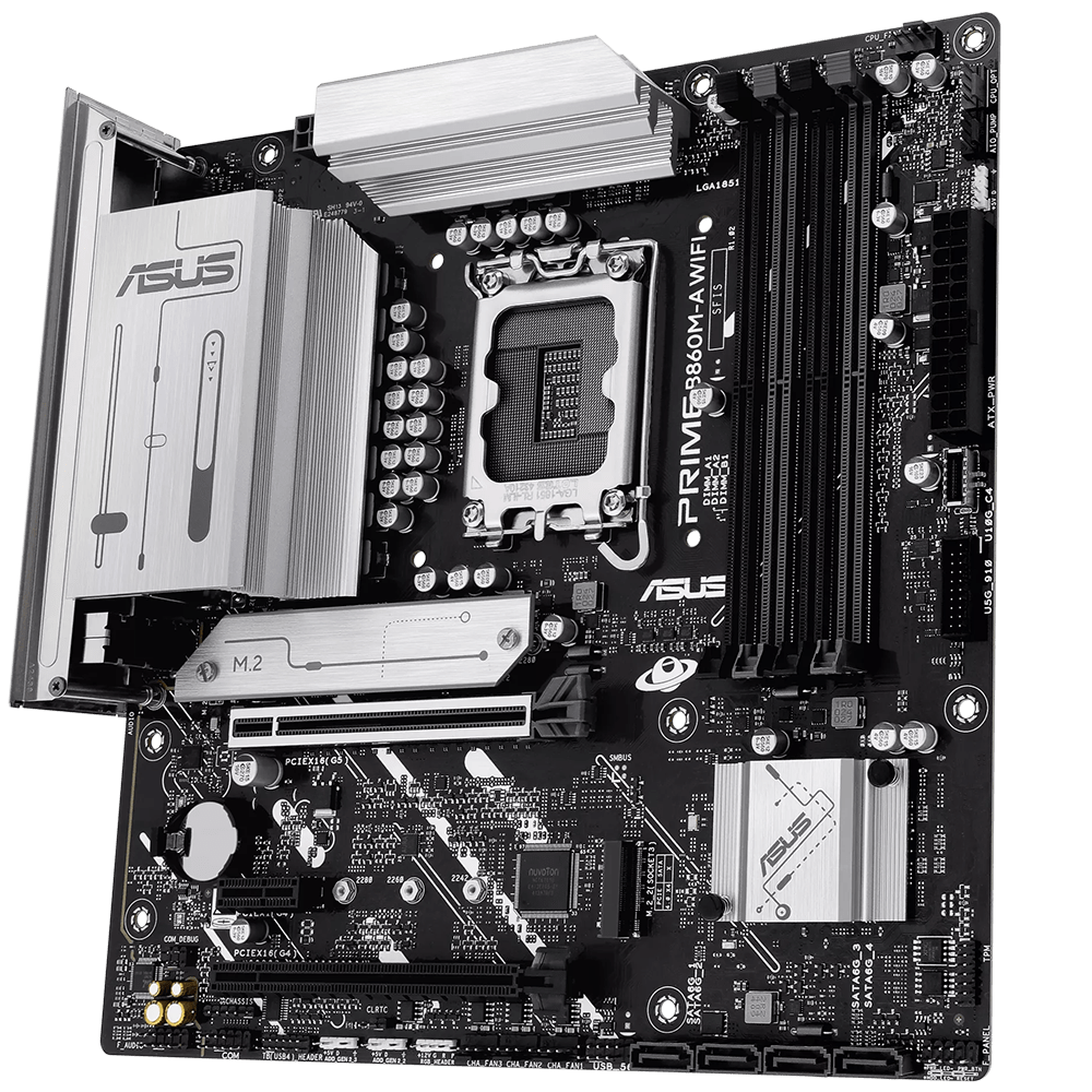 ASUS PRIME B860M-A WiFi6E-CSM (LGA 1851, Micro-ATX)