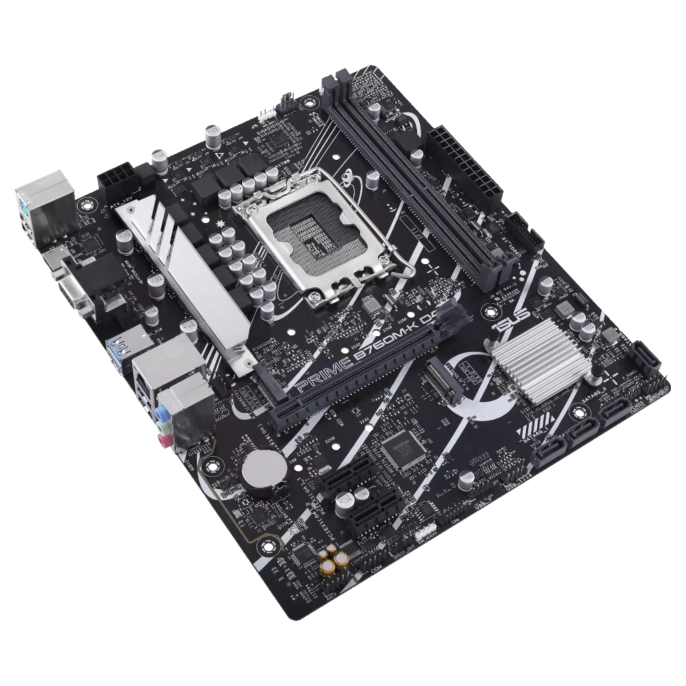 ASUS PRIME B760M-K CSM D4 (LGA 1700, Micro-ATX)