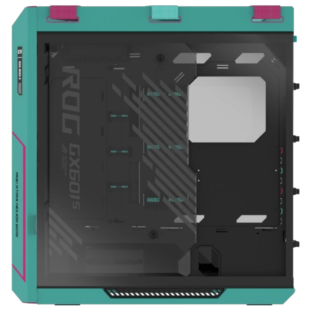 ASUS ROG Strix Helios II Hatsune Miku Edition (E-ATX, Top 420mm Radiator, GPU Holder)