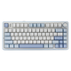 AULA F75 Sea Salt Blue Wireless (Mechanical, 75% Layout, Blue Nimbus V3 Switch)