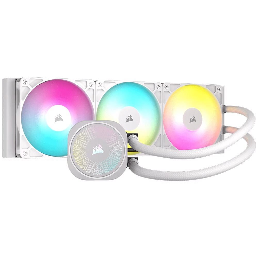 CORSAIR NAUTILUS 360 RS ARGB Liquid CPU Cooler - White