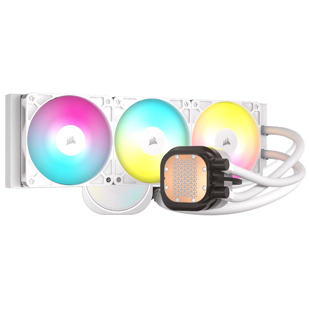 CORSAIR NAUTILUS 360 RS ARGB Liquid CPU Cooler - White