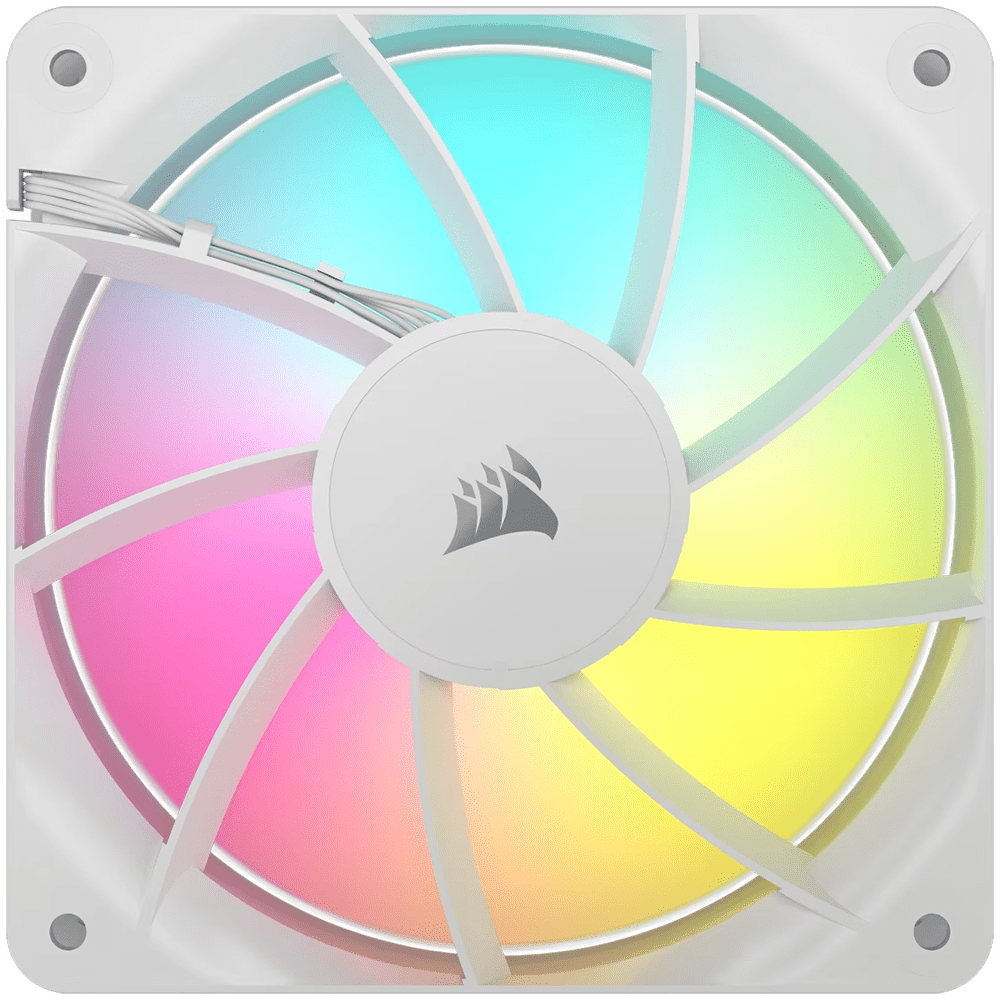 CORSAIR RS120 ARGB 120mm PWM Fan - Triple Pack - White