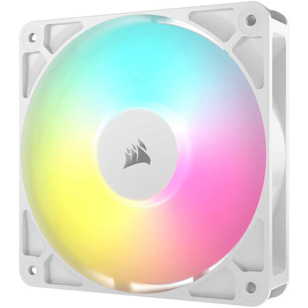 CORSAIR RS120 ARGB 120mm PWM Fan - White