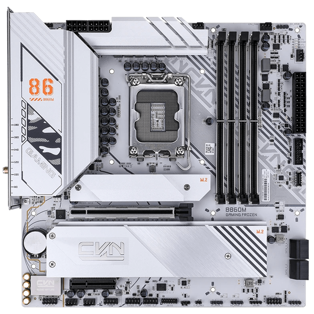 Colorful B860M Gaming Frozen V20 White (LGA 1851, Micro-ATX)