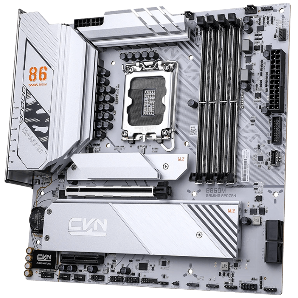 Colorful B860M Gaming Frozen V20 White (LGA 1851, Micro-ATX)