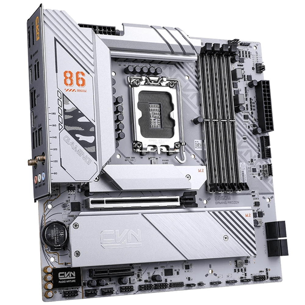 Colorful B860M Gaming Frozen V20 White (LGA 1851, Micro-ATX)