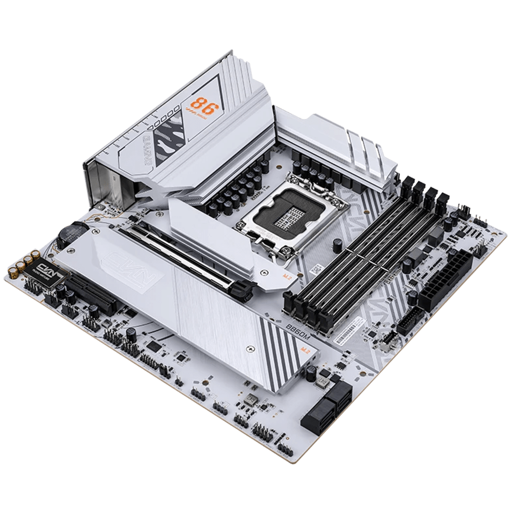Colorful B860M Gaming Frozen V20 White (LGA 1851, Micro-ATX)
