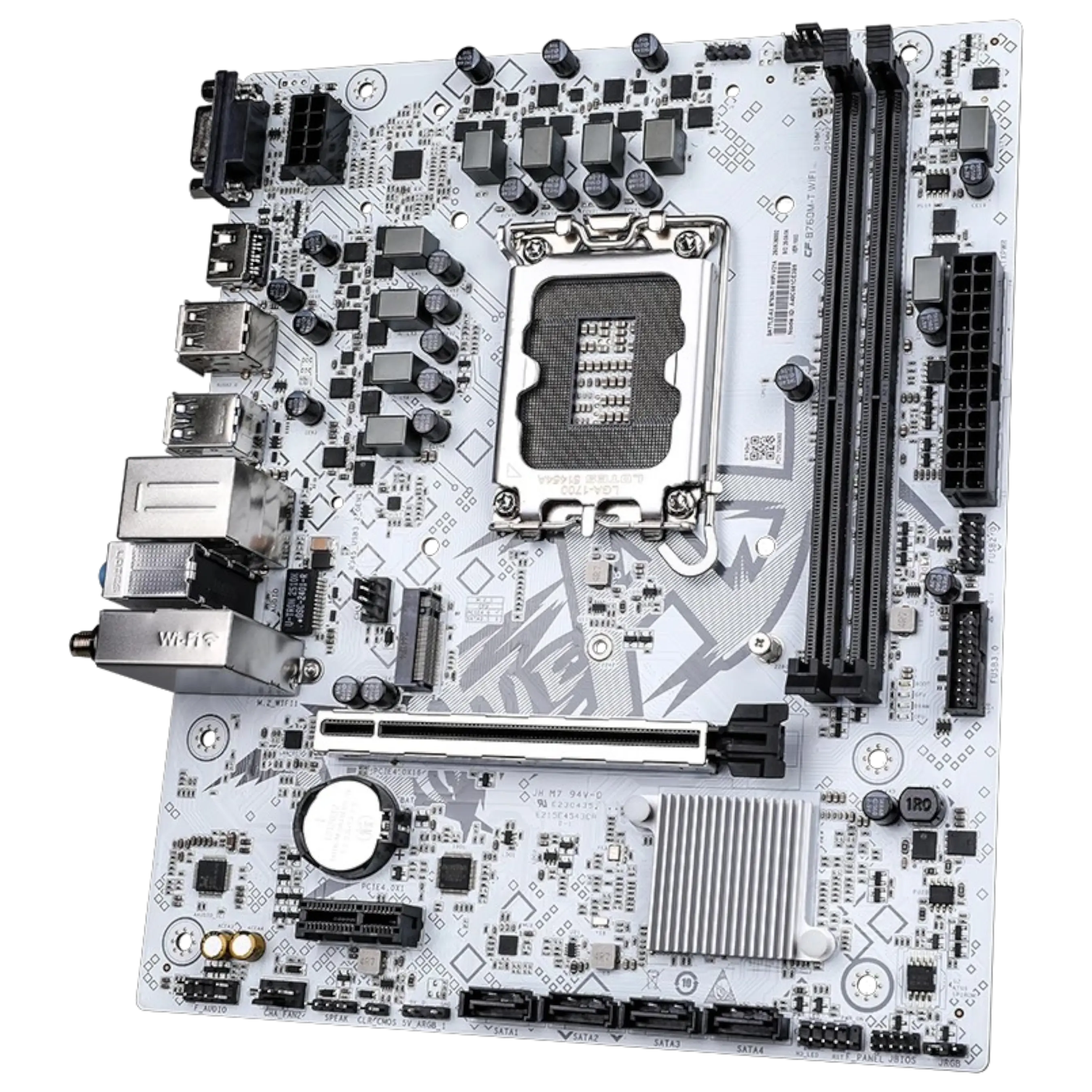 Colorful BATTLE-AX B760M-T WiFi6 V21A White (LGA 1700, Micro-ATX)