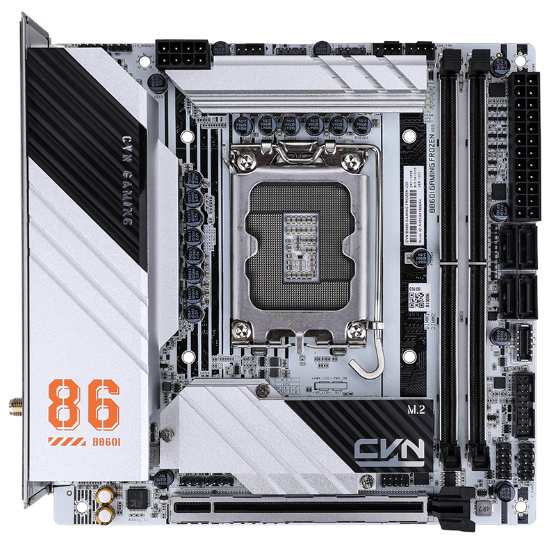 Colorful CVN B860I GAMING FROZEN WiFi6E V14 White (LGA 1851, Mini-ITX)