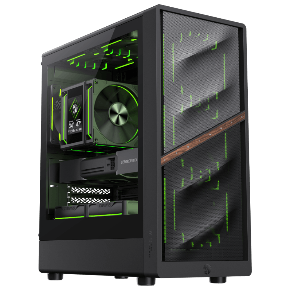 GAMEMAX AERIS 330 4F (Micro-ATX, Top 240mm Radiator)