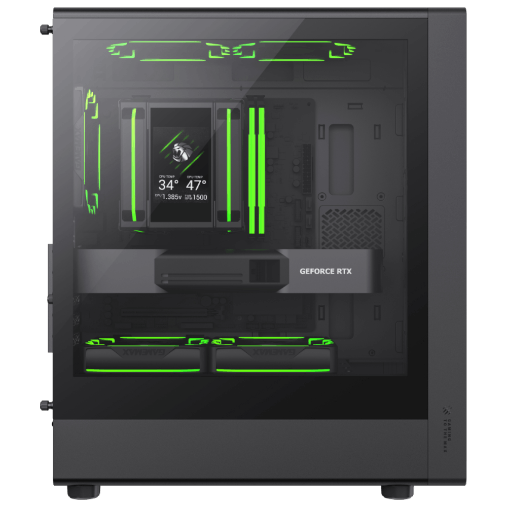 GAMEMAX AERIS 330 4F (Micro-ATX, Top 240mm Radiator)