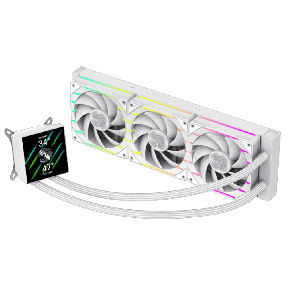GAMEMAX HAILSTORM 360 LCD White