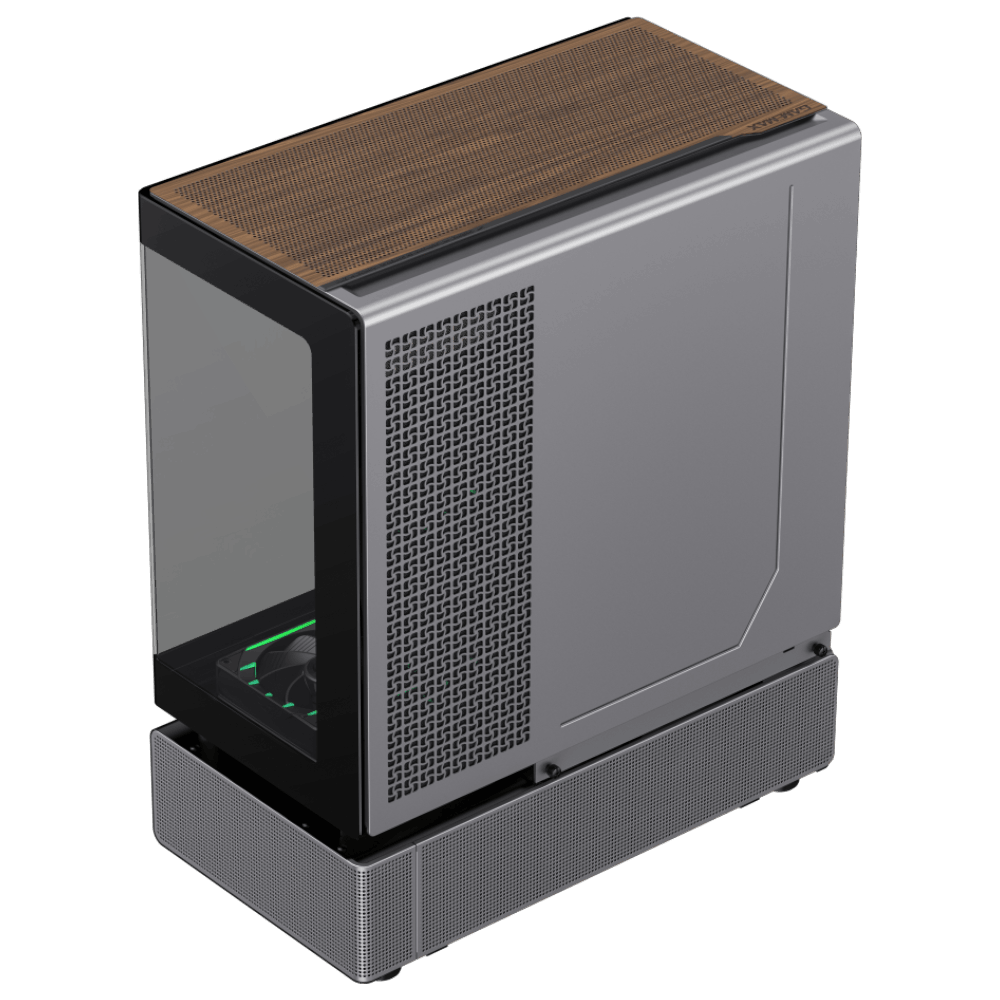 GAMEMAX N90 6F (ATX, Top 360mm Radiator, Curved Glass, Split-chamber Design)