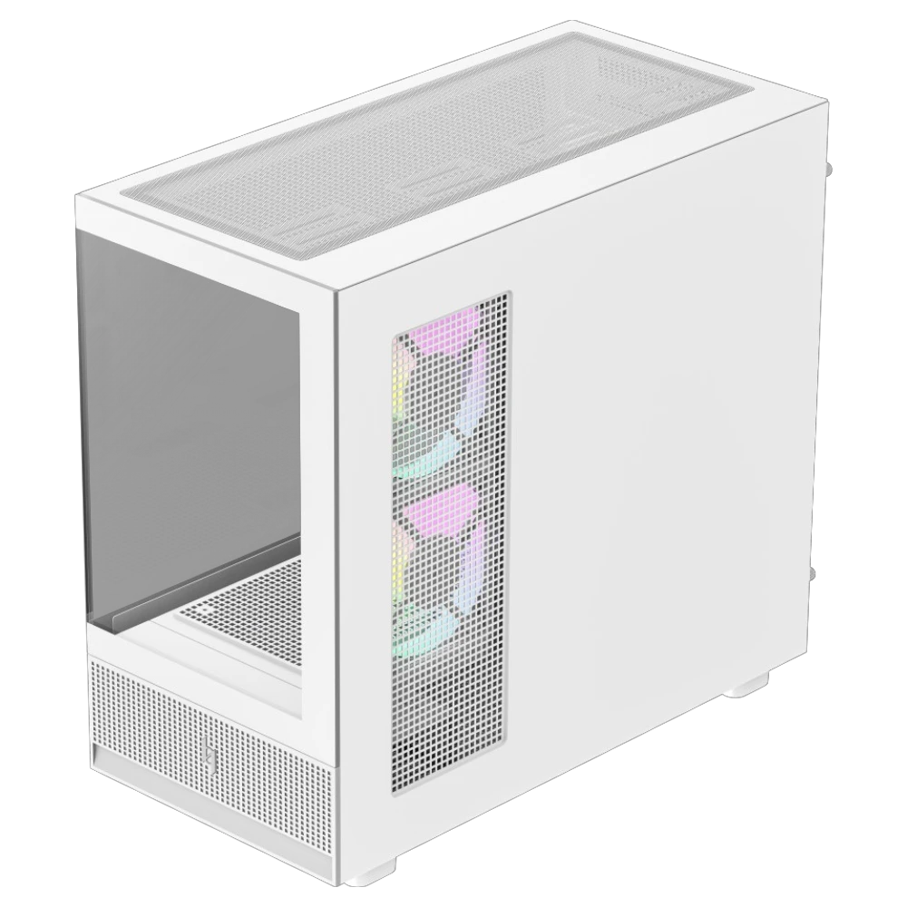 XERON NEX C31 3F White (Micro-ATX, Top 360mm Radiator) - Mushi's Choice