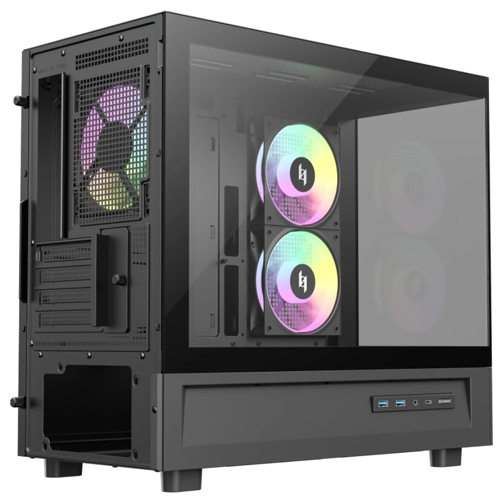 XERON NEX C31 3F (Micro-ATX, Top 360mm Radiator) - Mushi's Choice