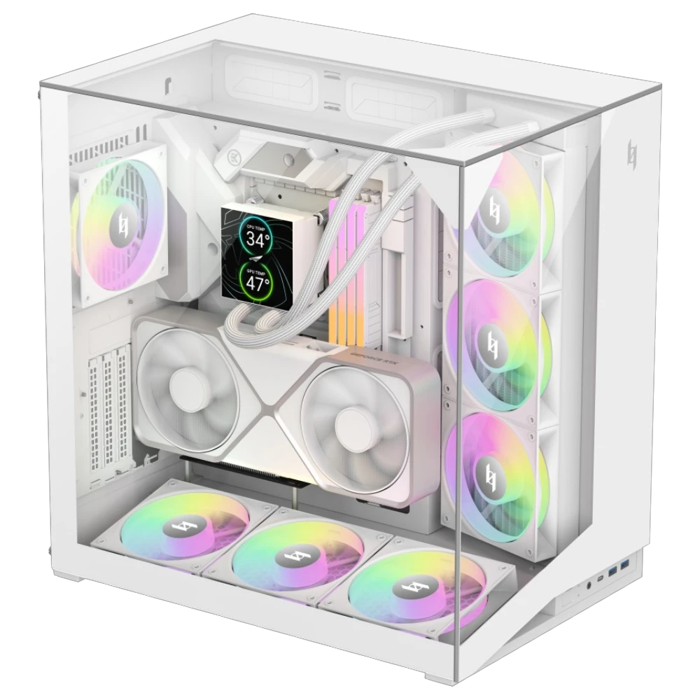 XERON NEX C56 VC White (ATX, Side 360mm Radiator)