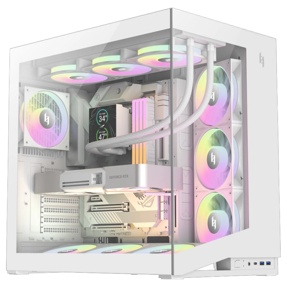XERON NEX C56 White (ATX, Top 360mm Radiator)