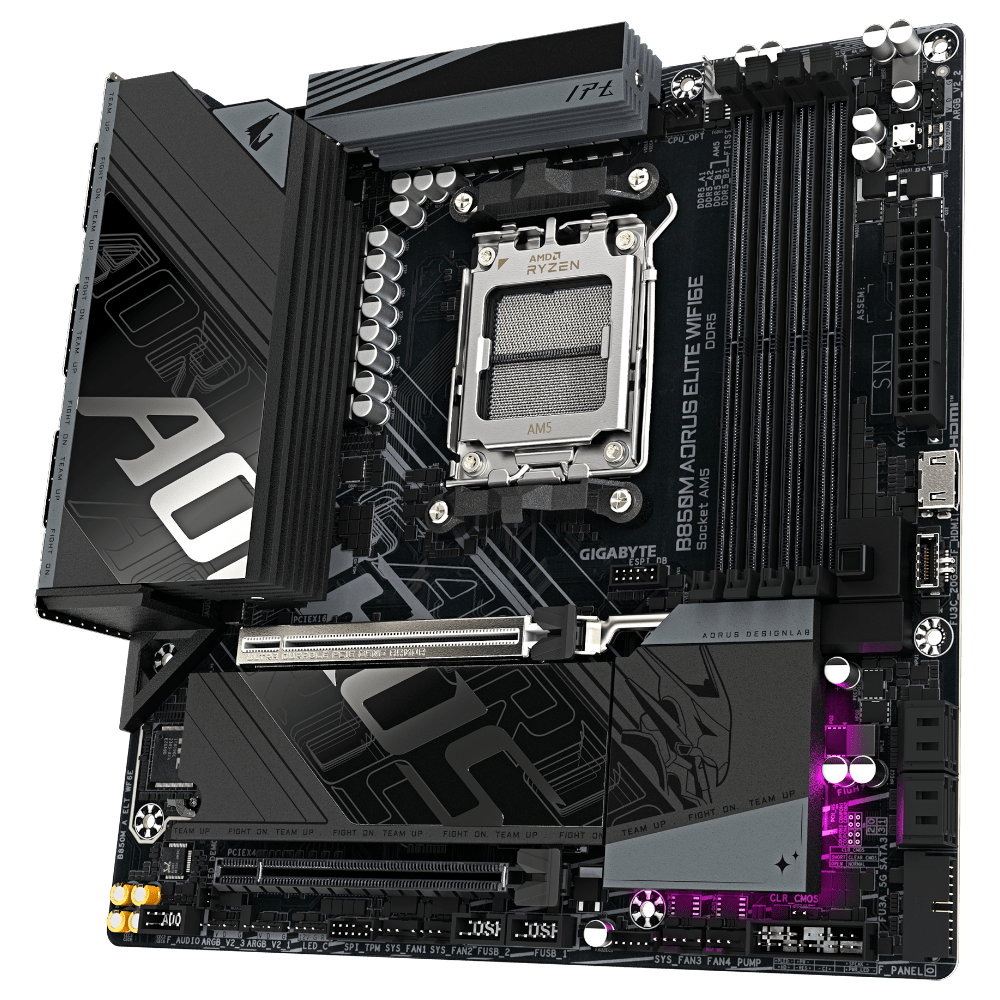 GIGABYTE B850M AORUS ELITE WiFi6E (AM5, Micro-ATX)