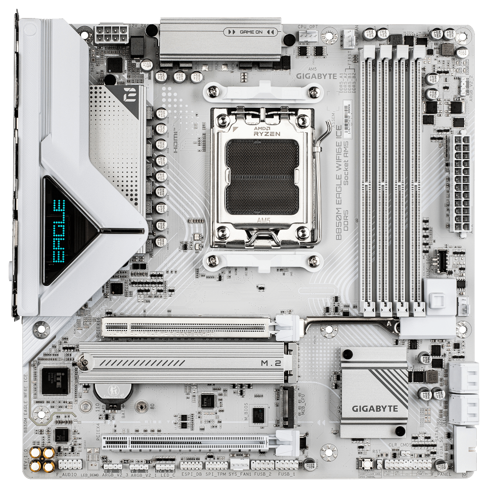GIGABYTE B850M EAGLE WiFi6E ICE White (AM5, Micro-ATX)