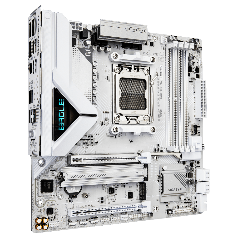 GIGABYTE B850M EAGLE WiFi6E ICE White (AM5, Micro-ATX)