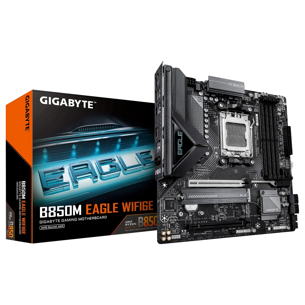 GIGABYTE B850M EAGLE WiFi6E (AM5, Micro-ATX)