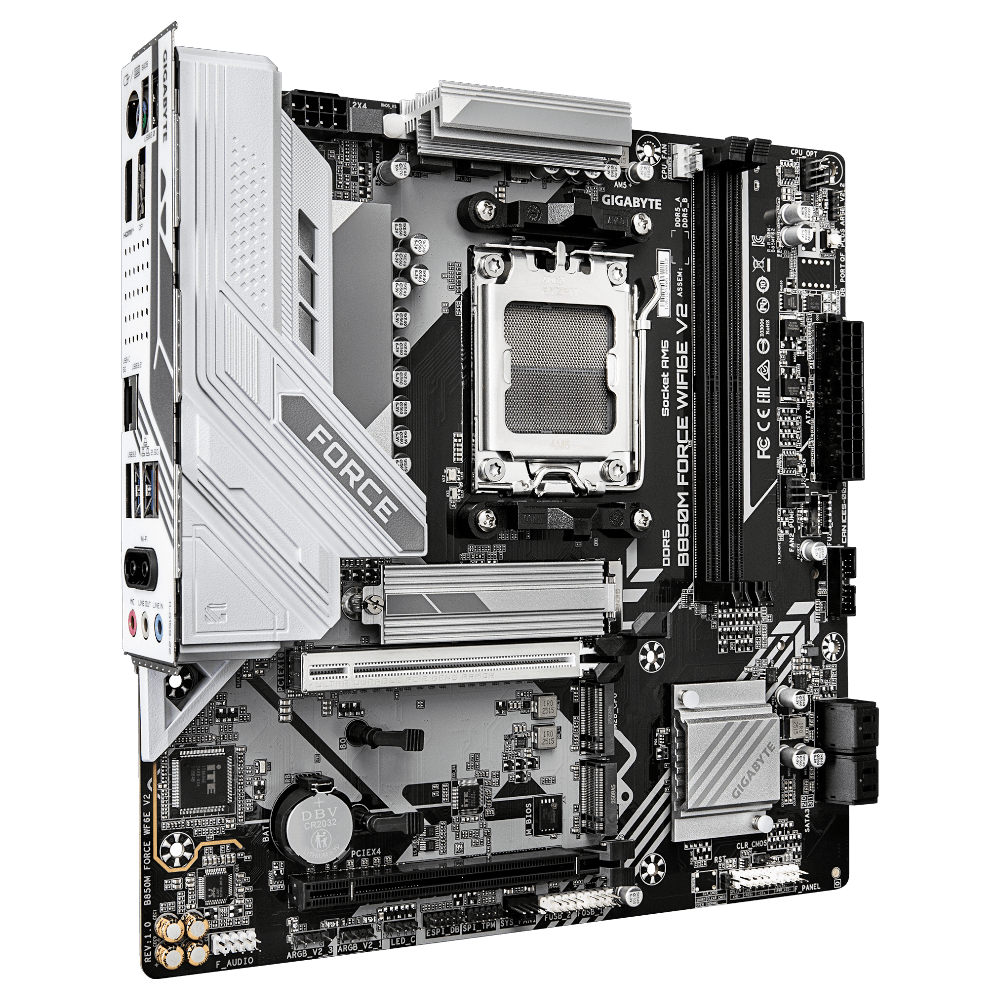 GIGABYTE B850M FORCE WiFi6E V2 (AM5, Micro-ATX)