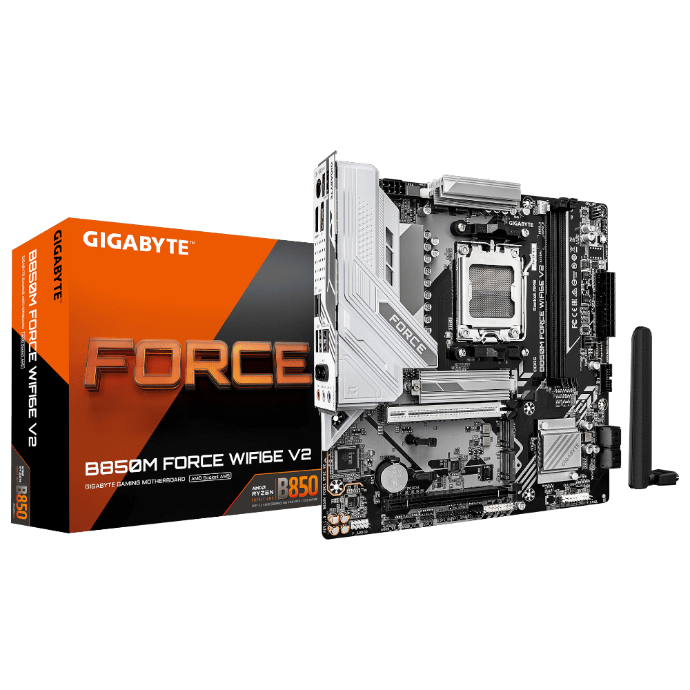 GIGABYTE B850M FORCE WiFi6E V2 (AM5, Micro-ATX)