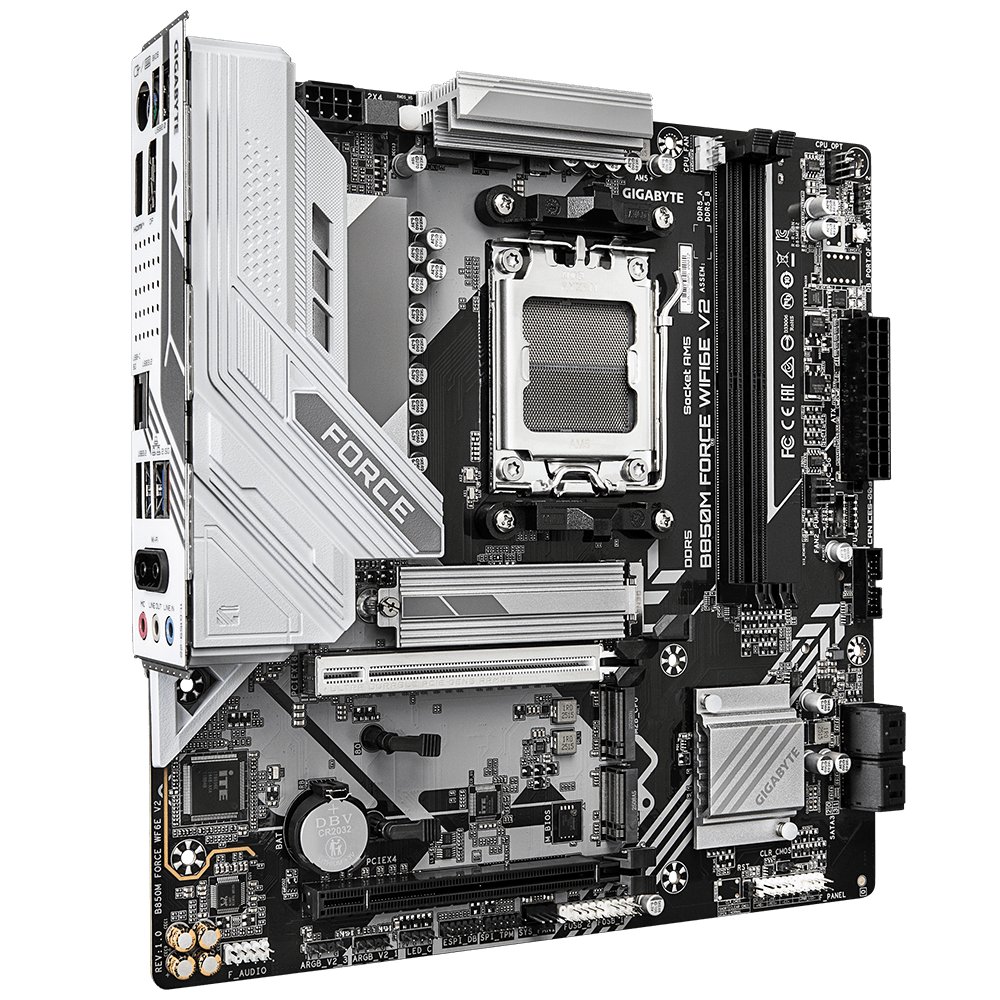 GIGABYTE B850M FORCE WiFi6E V2 (AM5, Micro-ATX)