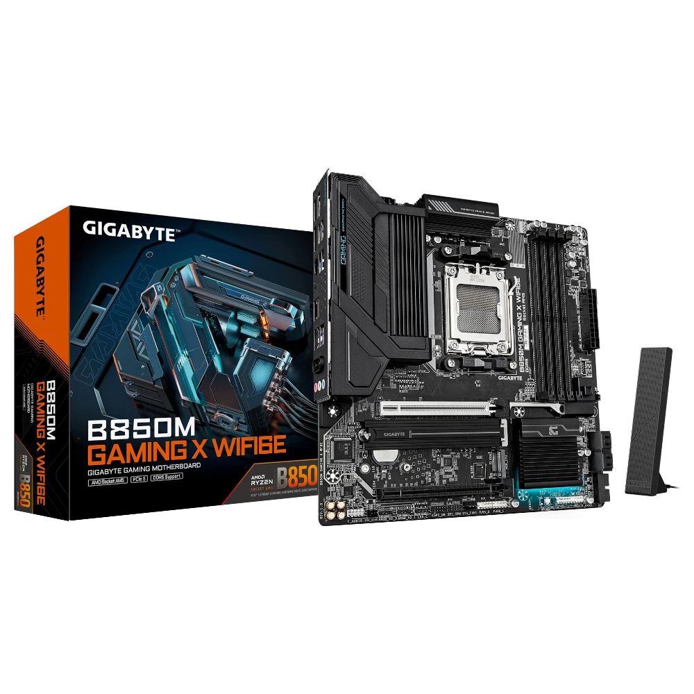 GIGABYTE B850M GAMING X WiFi6E (AM5, Micro-ATX)