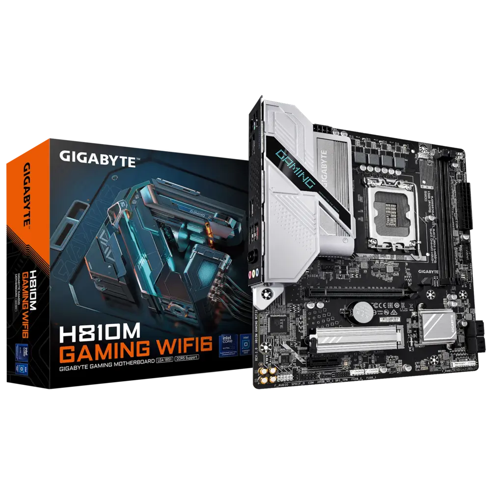 GIGABYTE H810M GAMING WiFi6 (LGA 1851, Micro-ATX)