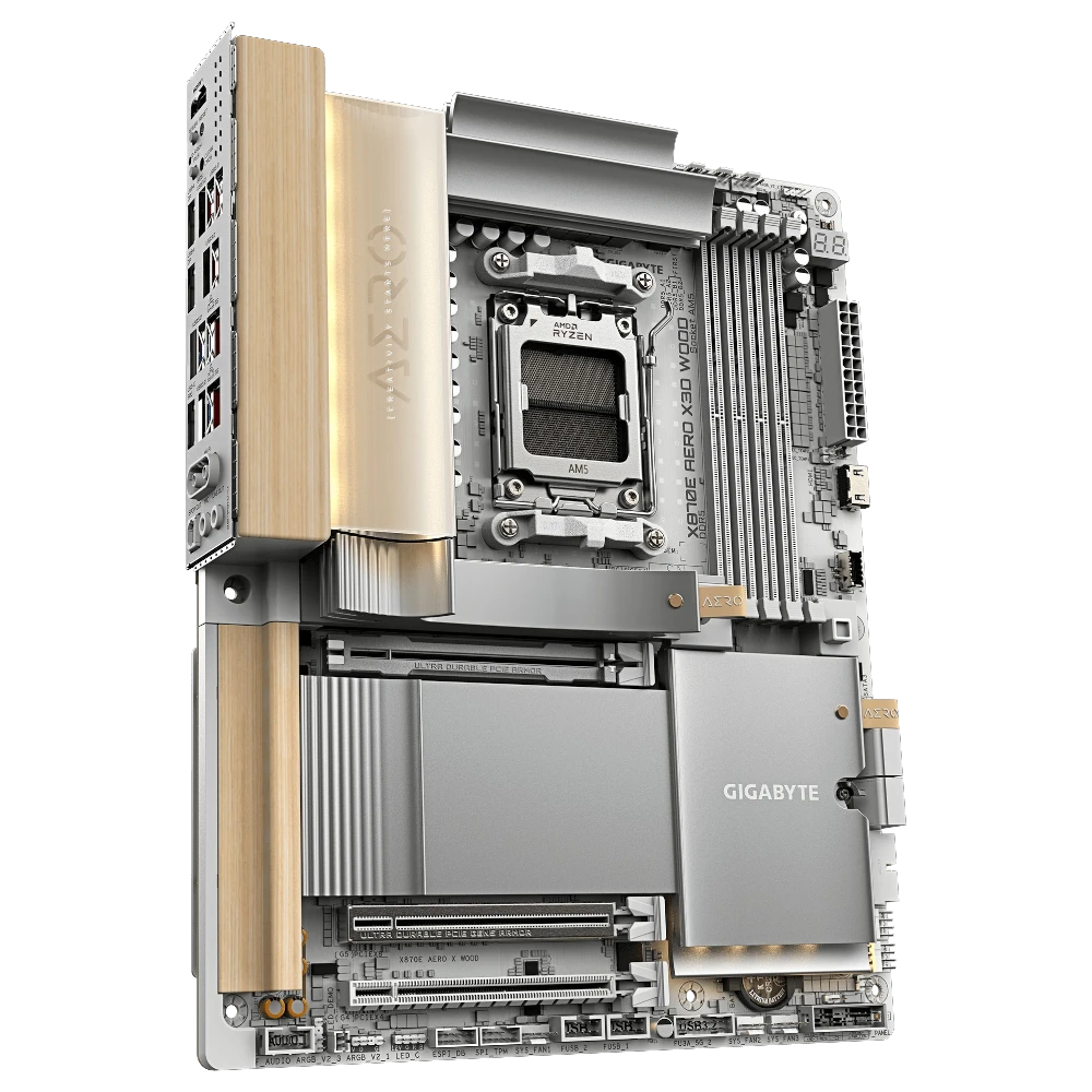 GIGABYTE X870E AERO X3D WOOD WiFi7 (AM5, ATX)