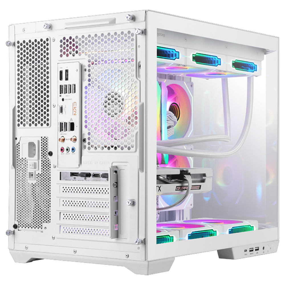 HAVN BF 360 Flow 3F White (E-ATX, Top 360mm Radiator, Stone-textured Design) - Mushi's Choice