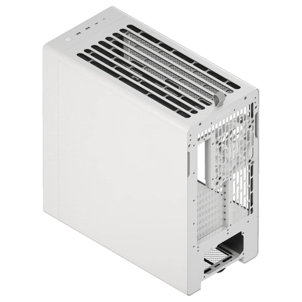 HAVN BF 360 Flow 3F White (E-ATX, Top 360mm Radiator, Stone-textured Design) - Mushi's Choice