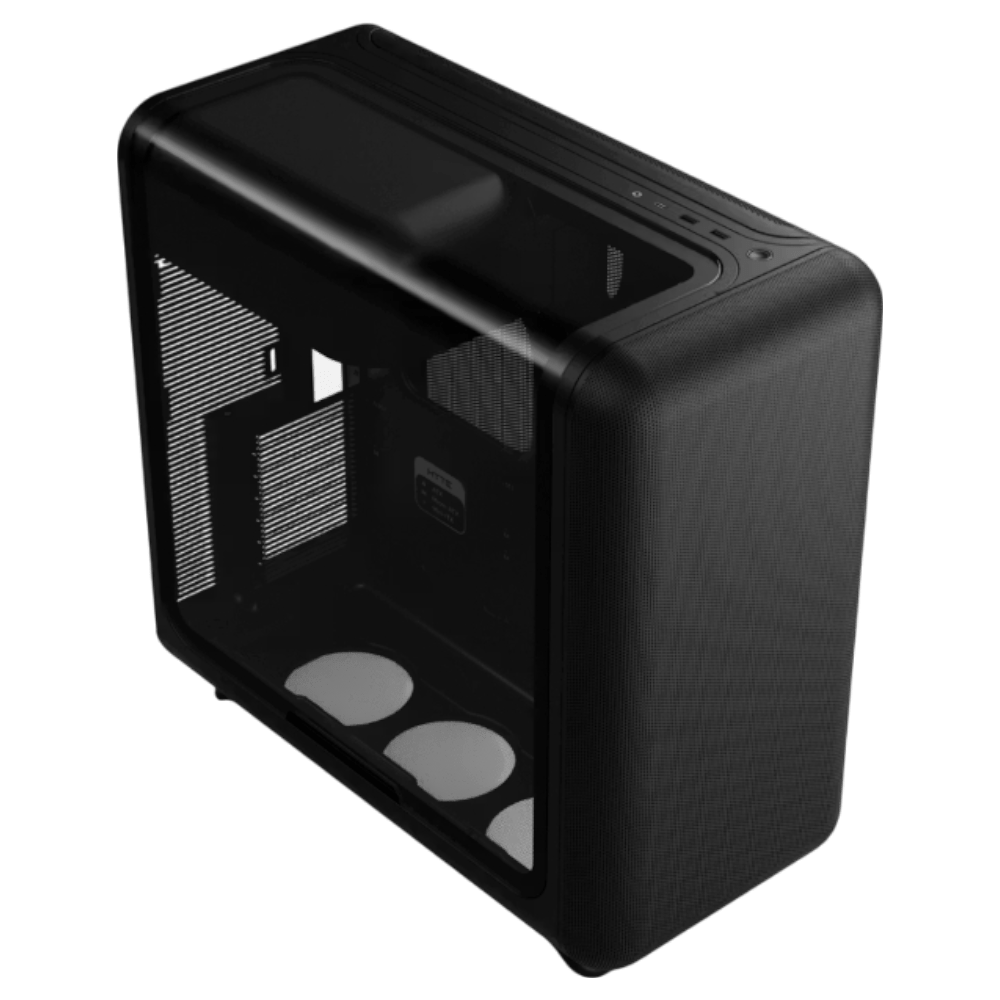 HYTE X50 Black (E-ATX, Curved Glass, Micro-mesh, Side 360mm Radiator)