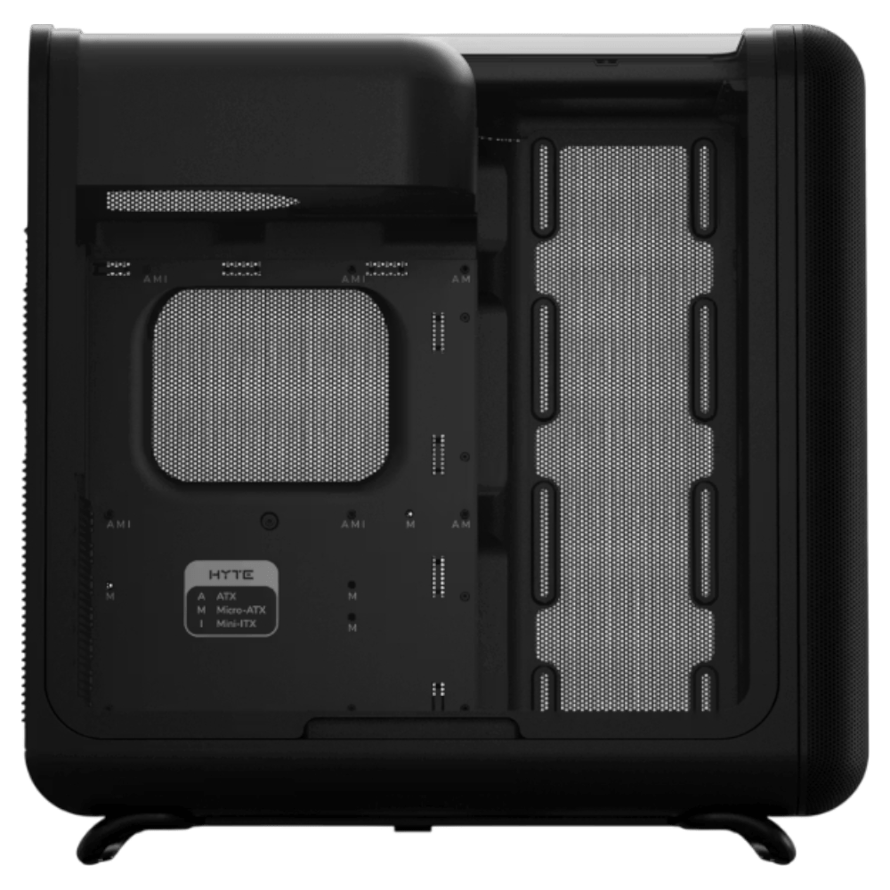 HYTE X50 Black (E-ATX, Curved Glass, Micro-mesh, Side 360mm Radiator)