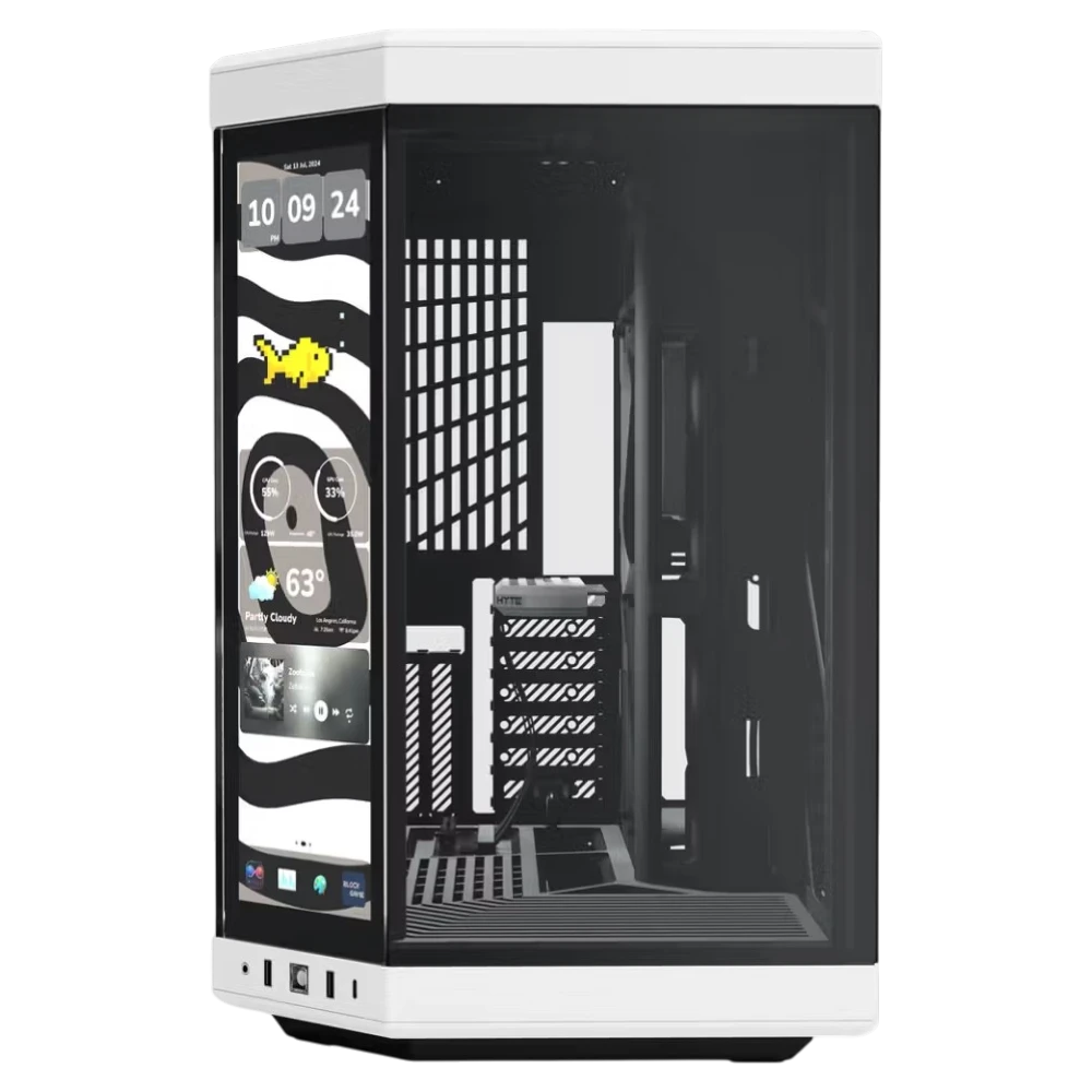 HYTE Y70 Touch Infinite Panda (E-ATX, Top 360mm Radiator)