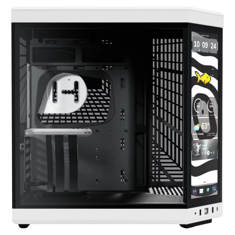 HYTE Y70 Touch Infinite Panda (E-ATX, Top 360mm Radiator)