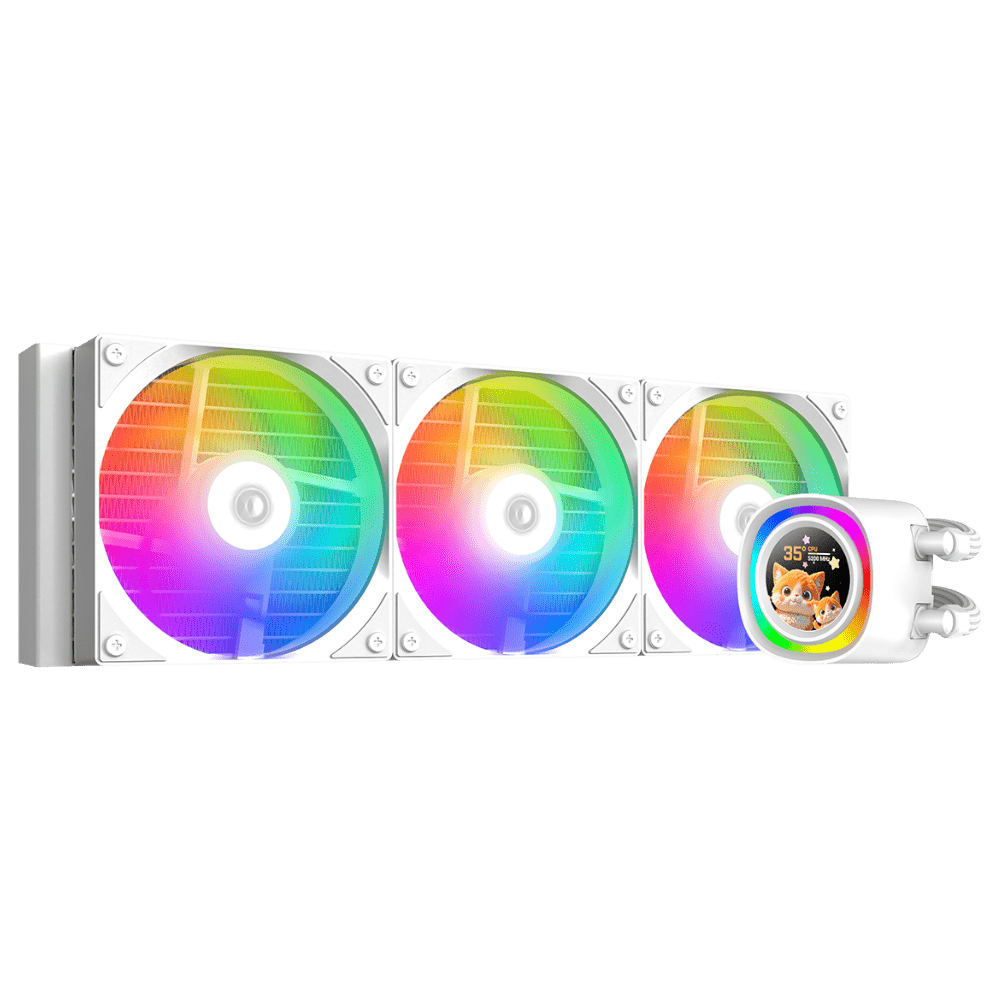 ID-COOLING FX360 ARGB LCD White