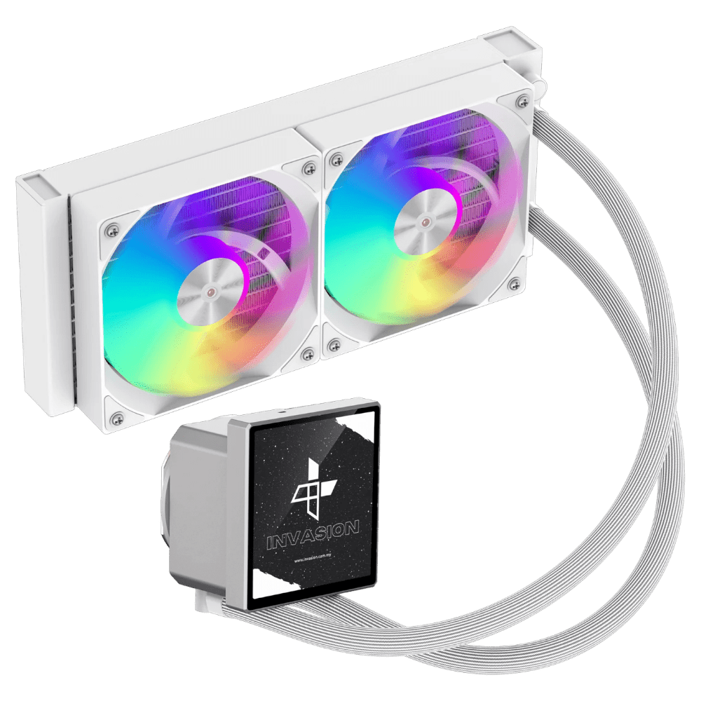 INVASION+ Frost Vision 240 LCD White