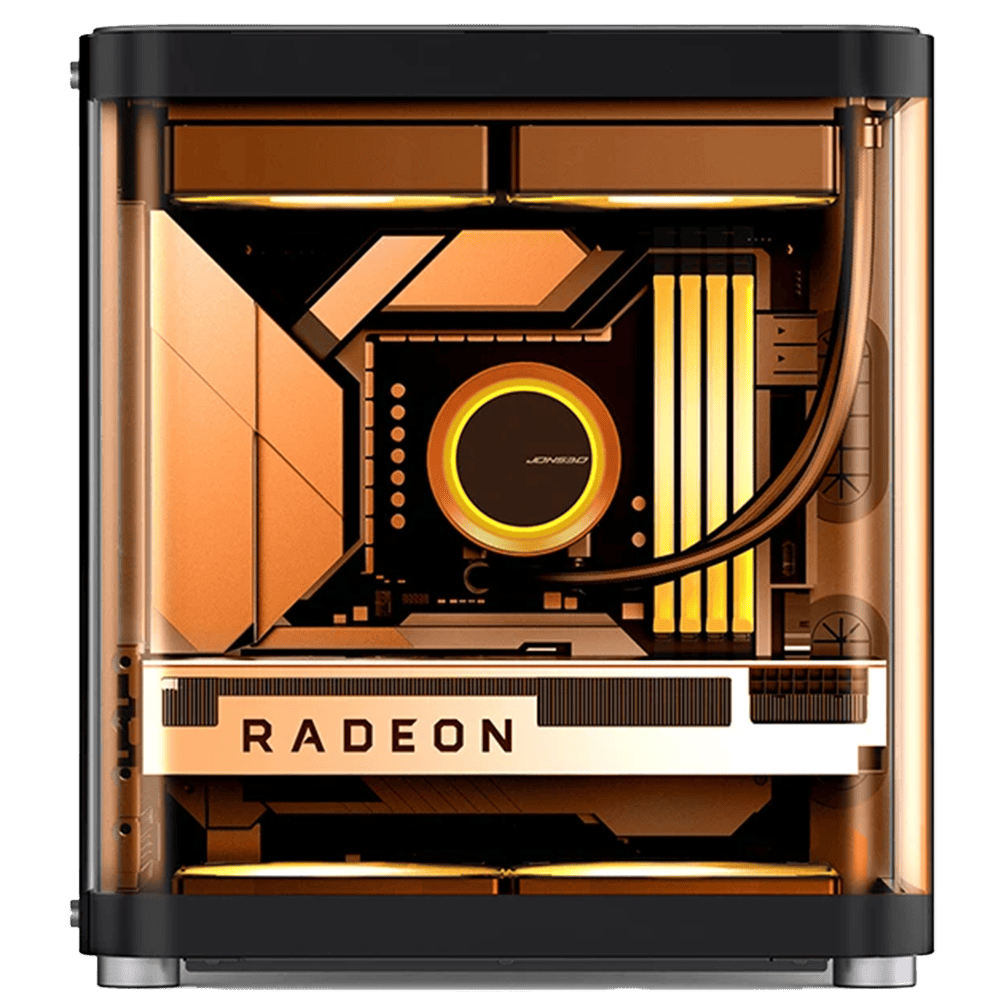 JONSBO TK-1 BLACK (Micro-ATX, Top 240mm Radiator)